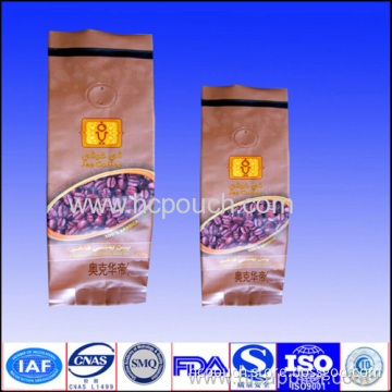 Laminated Aluminum Foil Pouches With Valve 